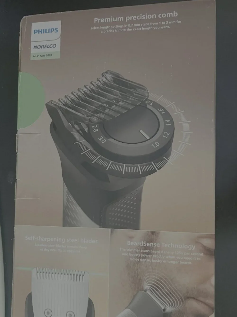 Philips Norelco All-in-One Trimmer in Silver & Black